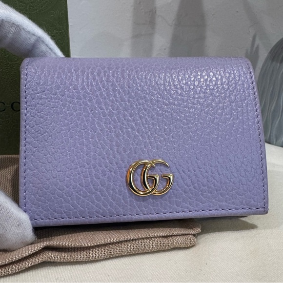 SOLD‼️GUCCI Limited Edition GG Marmont Bifold Wallet RARE - Picture 10 of 17